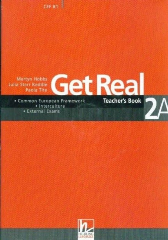 GET REAL COMBO 2A Teacher´s Book A + Audio CD Helbling Languages