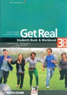 GET REAL COMBO 3B STUDENT´S BOOK PACK (Student´s Book a Workbook Multipack B + Audio CD + CD-ROM) Helbling Languages