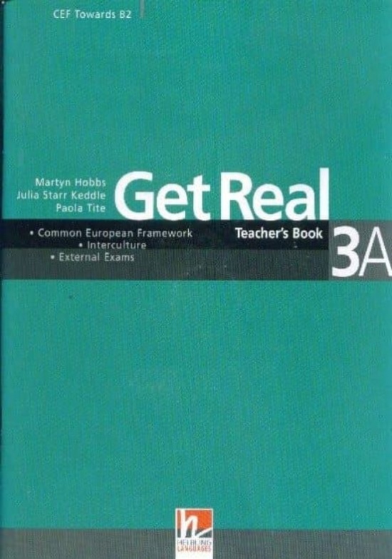 GET REAL COMBO 3A Teacher´s Book A + Audio CD Helbling Languages