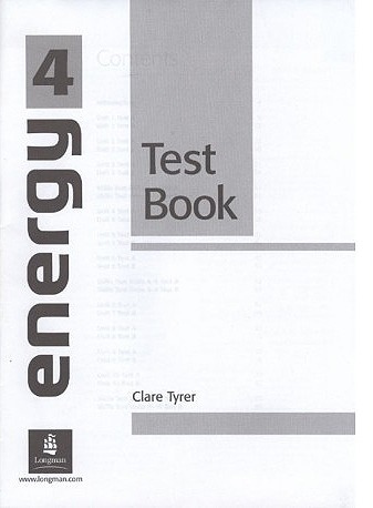 Energy 4 Test Book Pearson