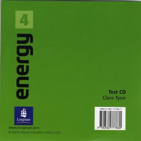 Energy 4 Test CD Pearson