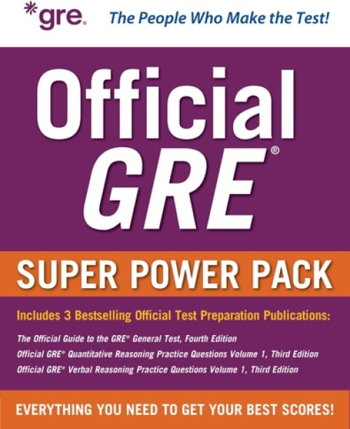 Official GRE Super Power Pack, Third Edition