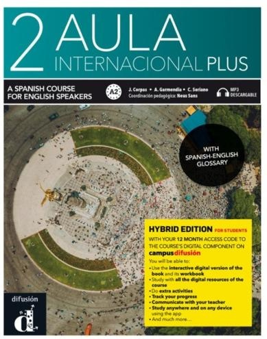 Aula internacional Plus 2 - Edicion hibrida - Edicion inglesa - Libro del alumno A2 + MP3