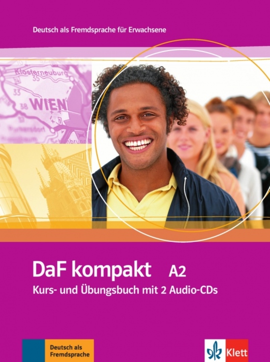 DaF kompakt A2, Kurs-/Übungsbuch mit 2 Audio-CDs