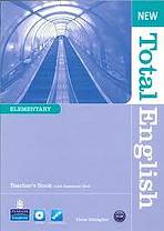 New Total English Elementary Teacher´s Book with CD-ROM