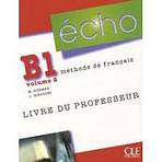 ECHO B1.2 Guide pédagogique CLE International