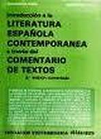 Introducción a la literatura española contemporánea