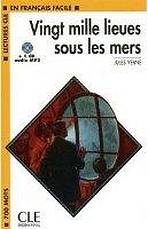 LECTURES CLE EN FRANCAIS FACILE NIVEAU 1: VING MILLE LIEUES SOUS LES MERS + CD MP3