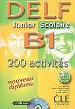 DELF Junior Scolaire B1 - Livre + CD audio CLE International