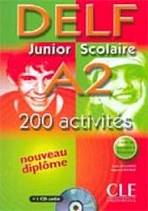 DELF Junior Scolaire A2 - Livre + CD audio CLE International