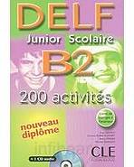 DELF Junior Scolaire B2 Livre + CD audio CLE International