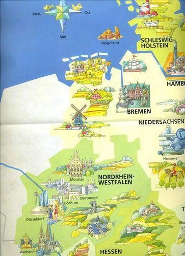 Tamburin 3 Poster Landkarte