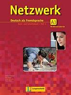 NETZWERK A1 Lehr- und Arbeitsbuch, Teil 1 mit 2 Audio-CDs + DVD Langenscheidt