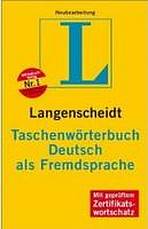 Langenscheidt Taschenwörterbuch DaF Langenscheidt