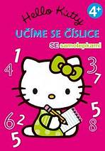Hello Kitty - Učíme se číslice se samolepkami