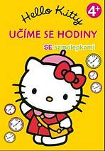 Hello Kitty - Učíme se hodiny se samolepkami