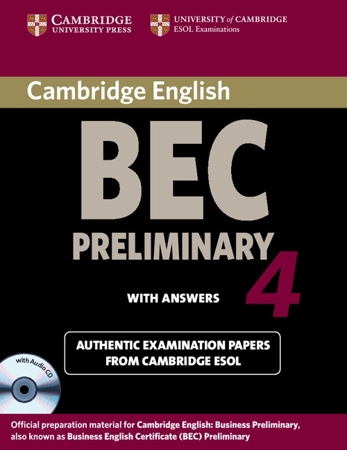 Cambridge BEC Preliminary 4 Self-Study Pack Cambridge University Press
