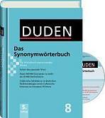 DUDEN Band 8 - SYNONYMWÖRTERBUCH + CD-ROM Bibliographisches Institut GmbH