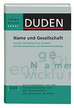 DUDEN THEMA DEUTSCH 2 NAME UND GESELLSCHAFT