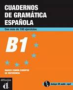 Cuaderno de gramática espanola B1 + CD audio MP3 Difusión – ELE
