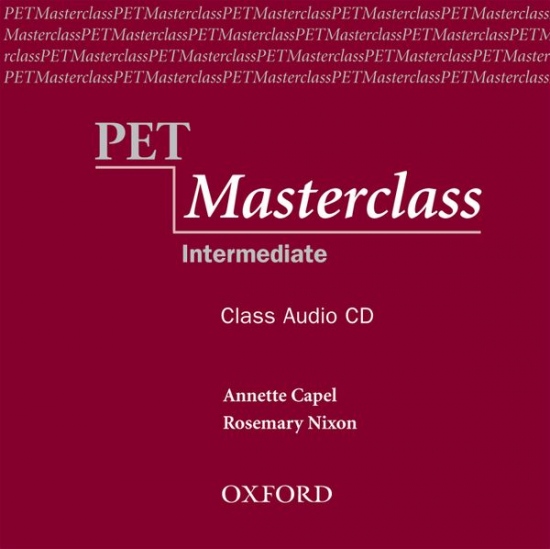 PET MASTERCLASS AUDIO CD Oxford University Press