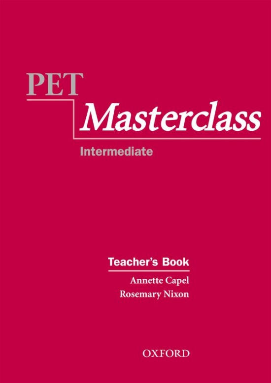 PET MASTERCLASS TEACHER´S BOOK Oxford University Press