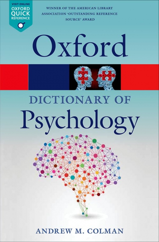 OXFORD DICTIONARY OF PSYCHOLOGY 4rd Edition Oxford University Press