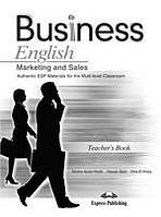 Business English Marketing and Sales - Teacher´s Book