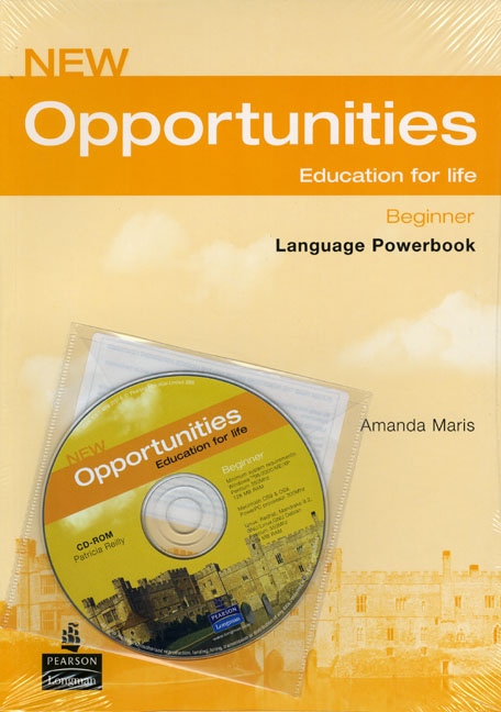 NEW OPPORTUNITIES Beginner Language Powerbook + CD-ROM Pearson