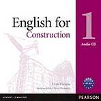 English for Construction 1 Audio CD Pearson