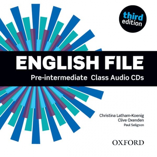 English File Pre-Intermediate (3rd Edition) Class Audio CDs (4) Oxford University Press