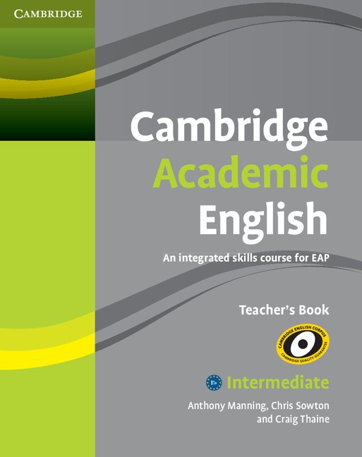 Cambridge Academic English B1+ Teacher´s Book