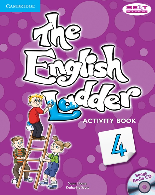 English Ladder 4 Activity Book with Songs Audio CD Cambridge University Press