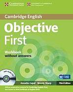 Objective First 3rd edition Workbook without answers with Audio CD