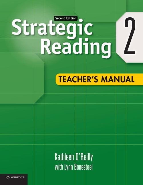 Strategic Reading 2nd Edition Level 2 Teacher´s Manual Cambridge University Press