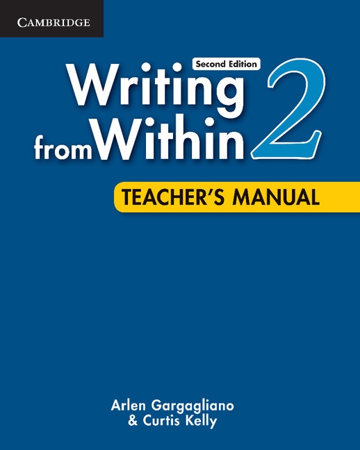 Writing from Within Level 2 Teacher´s Manual Cambridge University Press