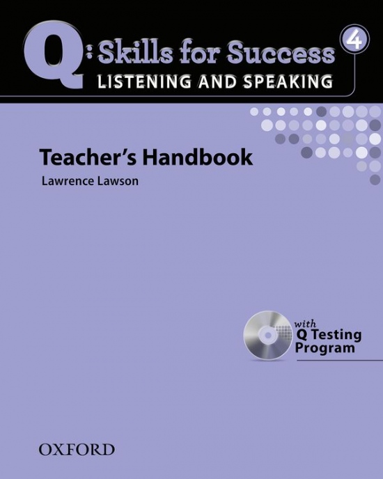 Q: Skills for Success Listening & Speaking 4 (Upper Intermediate) Teacher´s Book with Testing Program CD-ROM