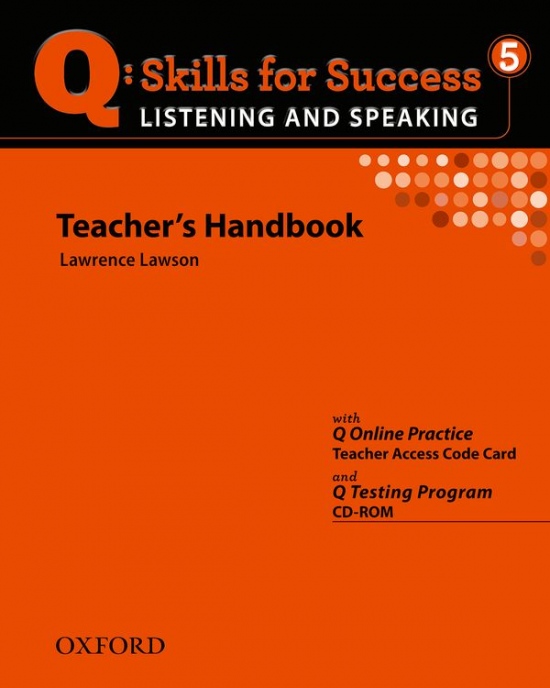Q: Skills for Success Listening & Speaking 5 (Advanced) Teacher´s Book with Testing Program CD-ROM