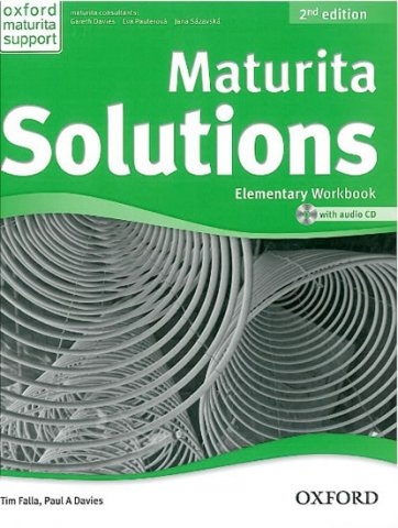 Maturita Solutions (2nd Edition) Elementary Workbook with online audio Oxford University Press