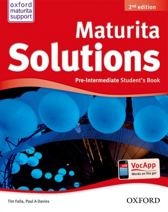 Maturita Solutions (2nd Edition) Pre-Intermediate Student´s Book CZ Oxford University Press