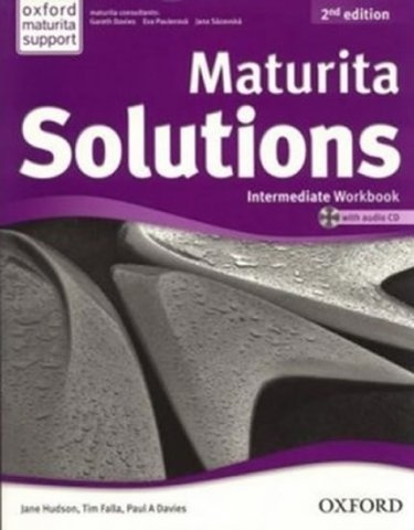 Maturita Solutions (2nd Edition) Intermediate Workbook with online audio Oxford University Press