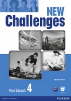 New Challenges 4 Workbook with Audio CD Pearson