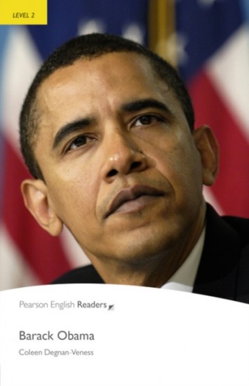 Pearson English Readers 2 Barack Obama Book + MP3 audio CD Pack Pearson