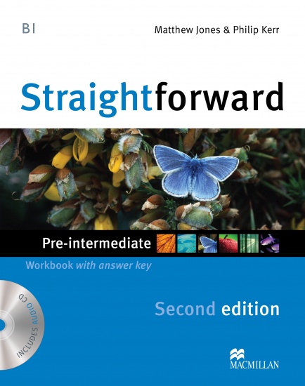 Straightforward 2nd Edition Pre-Intermediate Workbook with Key Pack