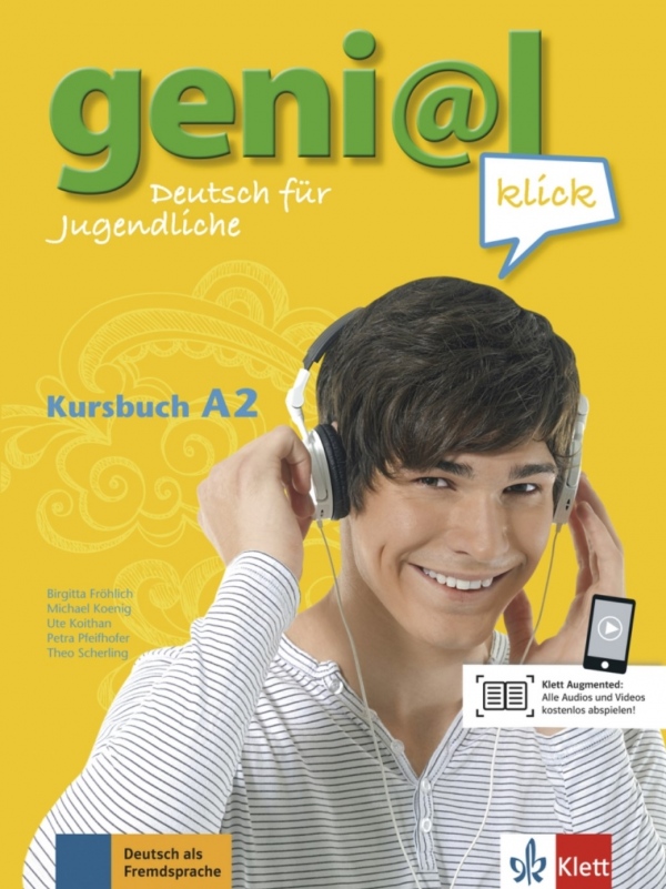 Genial Klick 2 (A2) – Kursbuch + allango Klett nakladatelství