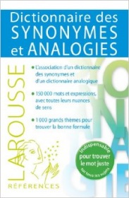 Dictionnaire des synonymes et analogies LAROUSSE