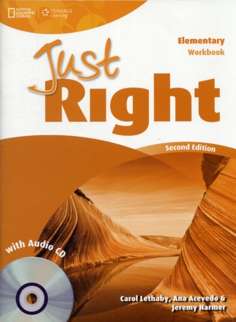 Just Right (2nd Edition) Elementary Workbook without Key with Audio CD National Geographic learning