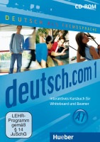 deutsch.com 1 Interaktives Kursbuch für Whiteboard und Beamer – CD-ROM Hueber Verlag