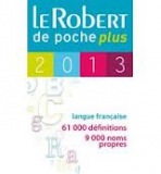 LE ROBERT DE POCHE PLUS 2013