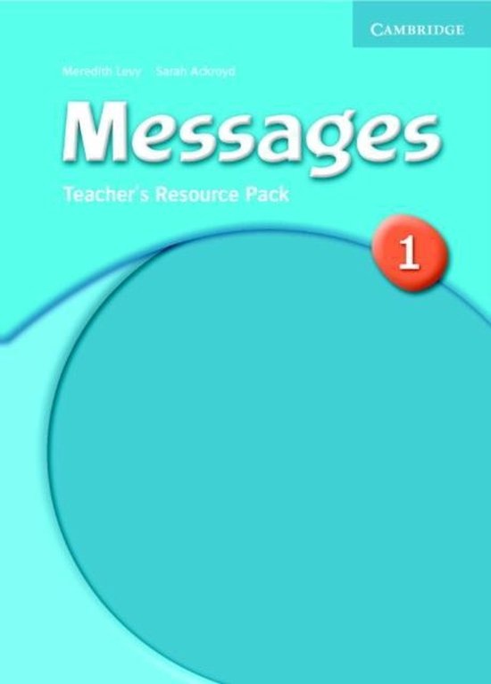 Messages 1 Teacher´s Resource Pack Cambridge University Press